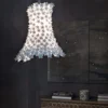 Kartell Bloom colgante LED G9, alargado, blanco