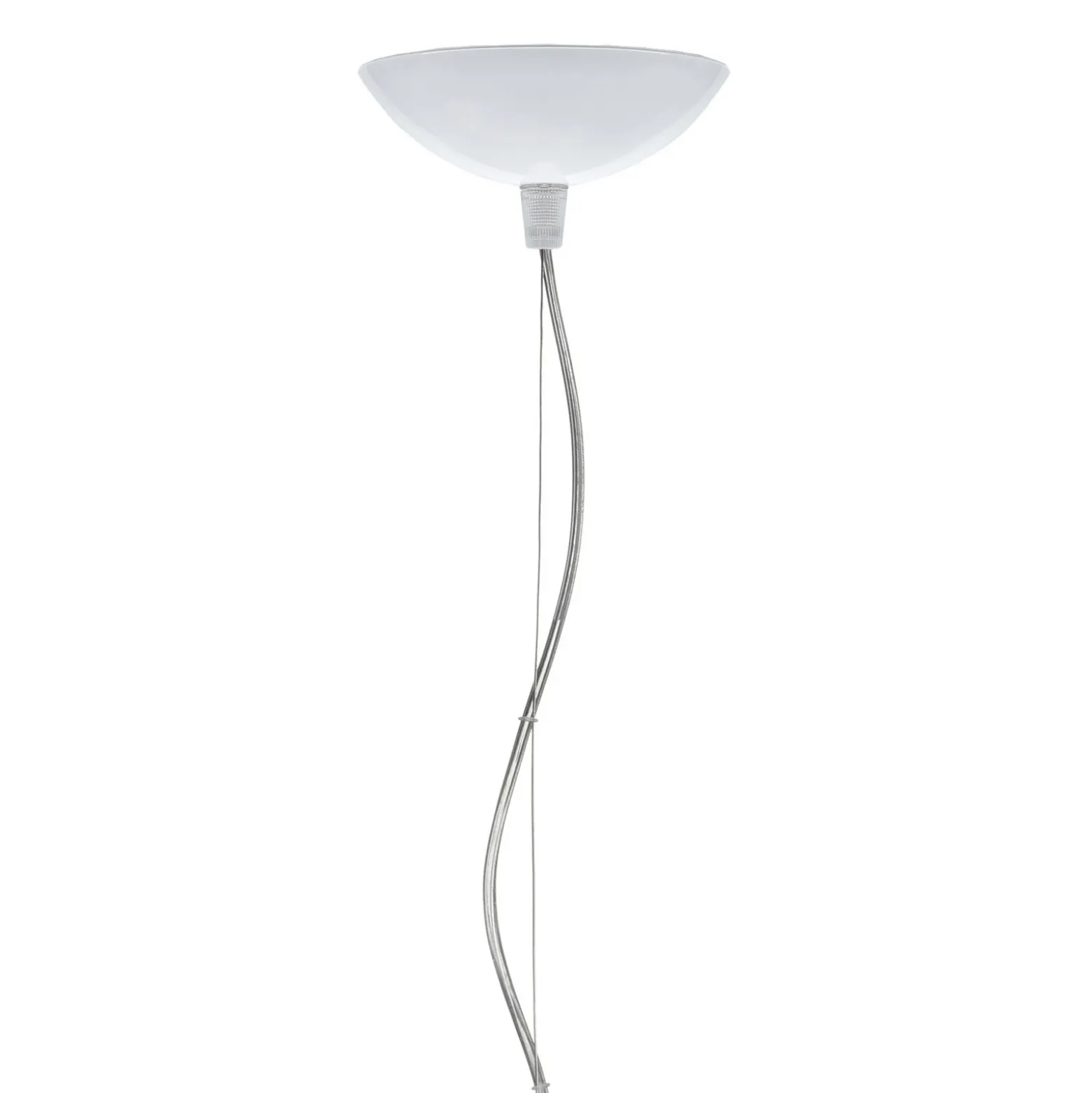 Kartell Bloom colgante LED G9, alargado, blanco