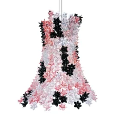 Kartell Bloom lámpara colgante G9, rosa/negro