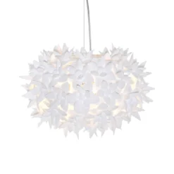 Kartell Bloom S2 lámpara colgante LED G9, blanco