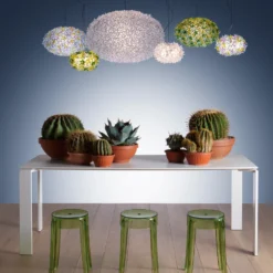 Kartell Bloom S1 lámpara colgante LED G9, lavanda