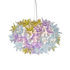 Kartell Bloom S2 lámpara colgante LED G9, lavanda