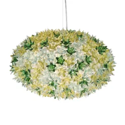 Kartell Bloom S1 lámpara colgante LED G9, menta