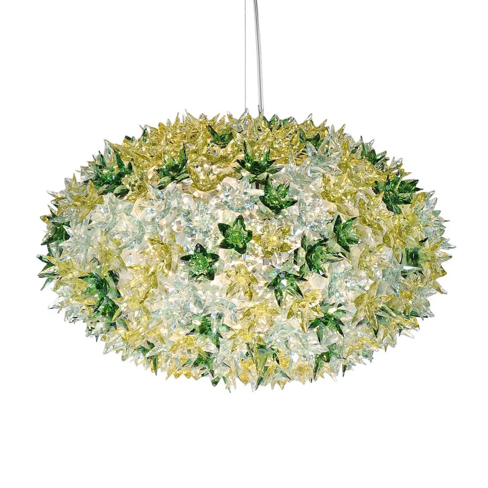Kartell Bloom S1 lámpara colgante LED G9, menta