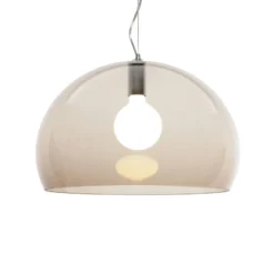 Kartell FL/Y lámpara colgante, Ø 52 cm, marrón
