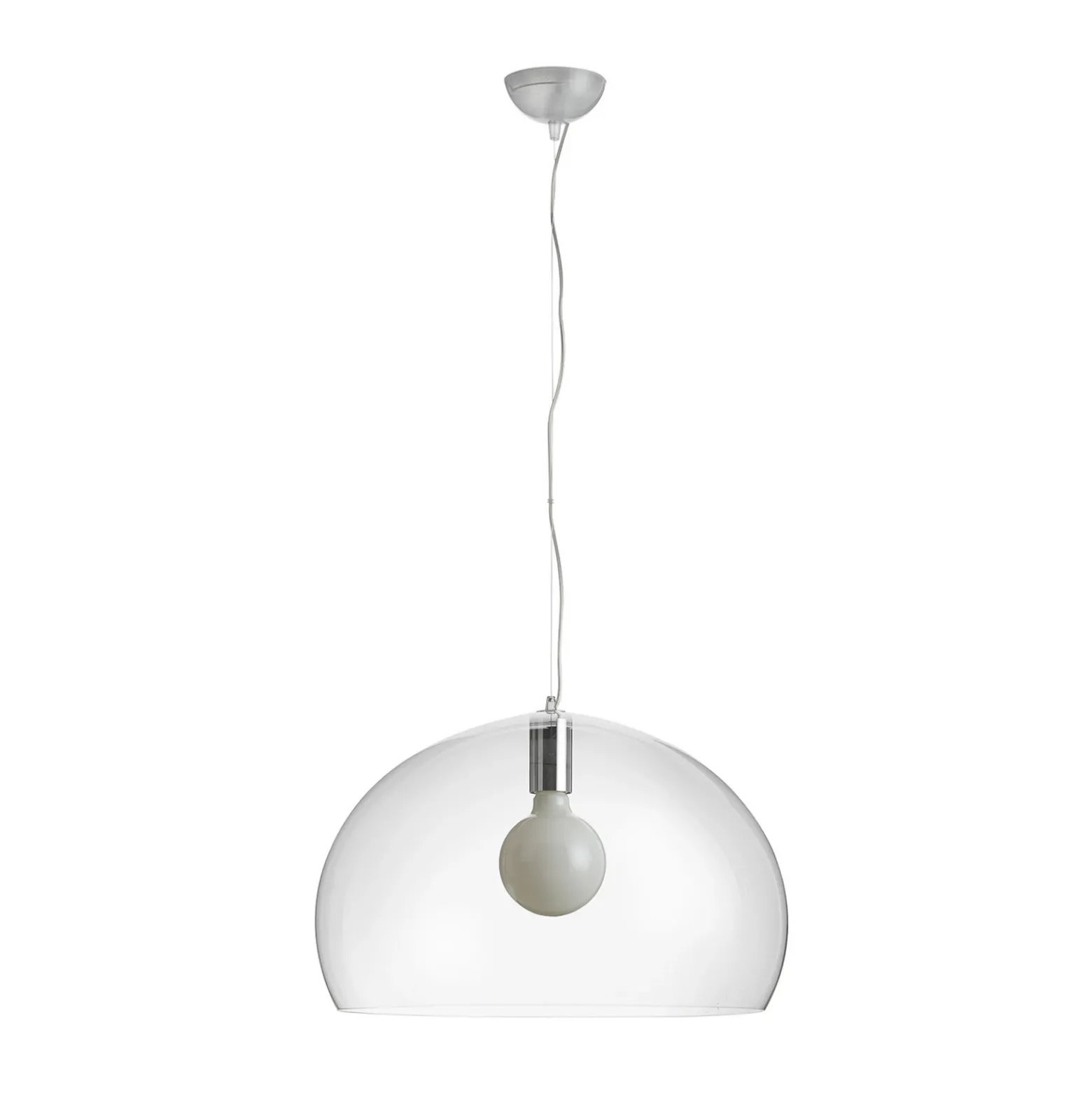 Kartell FL/Y - lámpara colgante LED, transparente