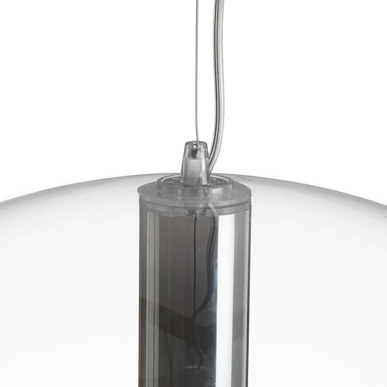 Kartell FL/Y - lámpara colgante LED, transparente