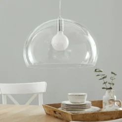 Kartell FL/Y - lámpara colgante LED, transparente