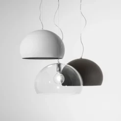 Kartell FL/Y - lámpara colgante LED, transparente