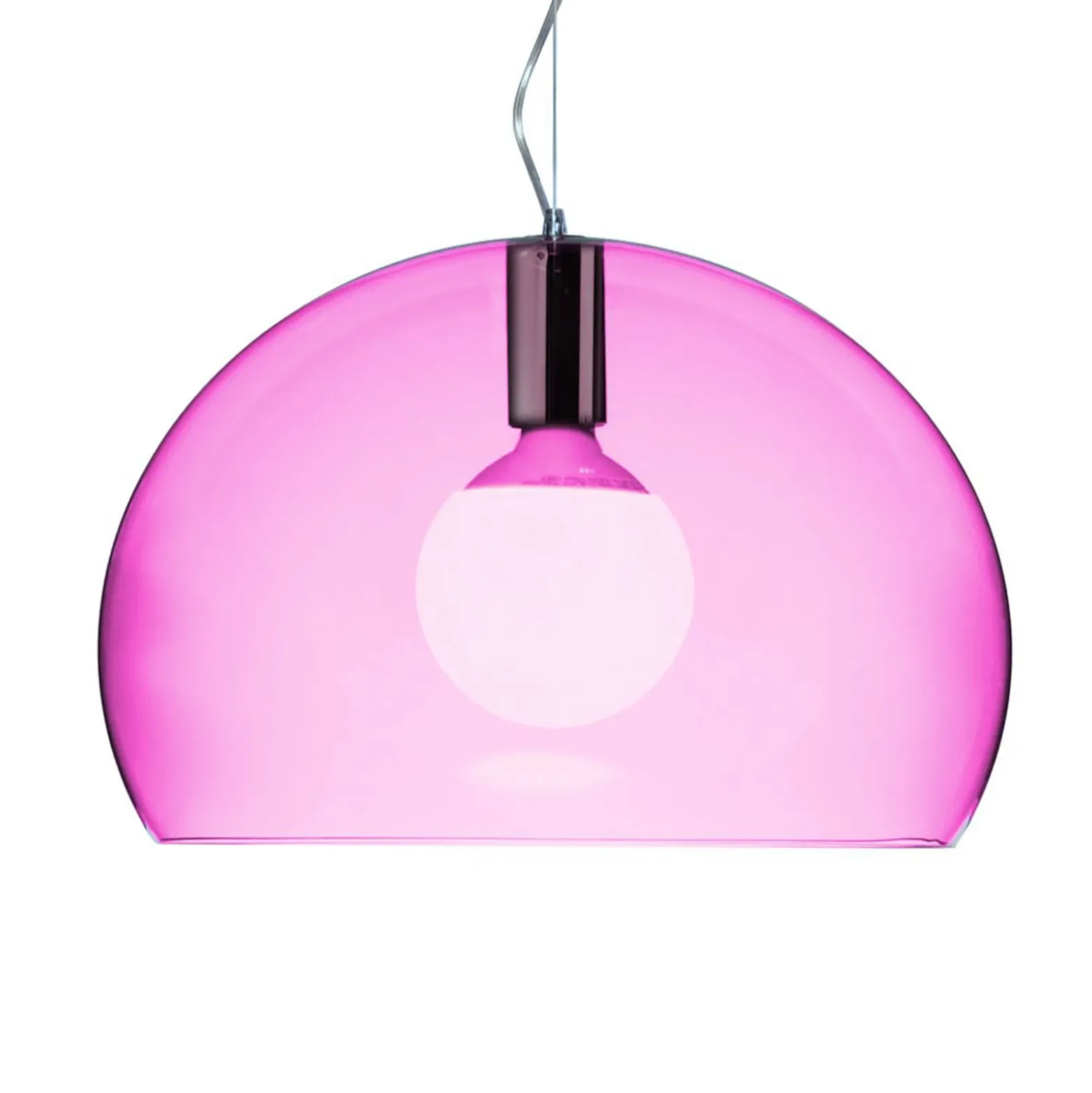 Kartell Small FL/Y lámpara colgante LED rosa