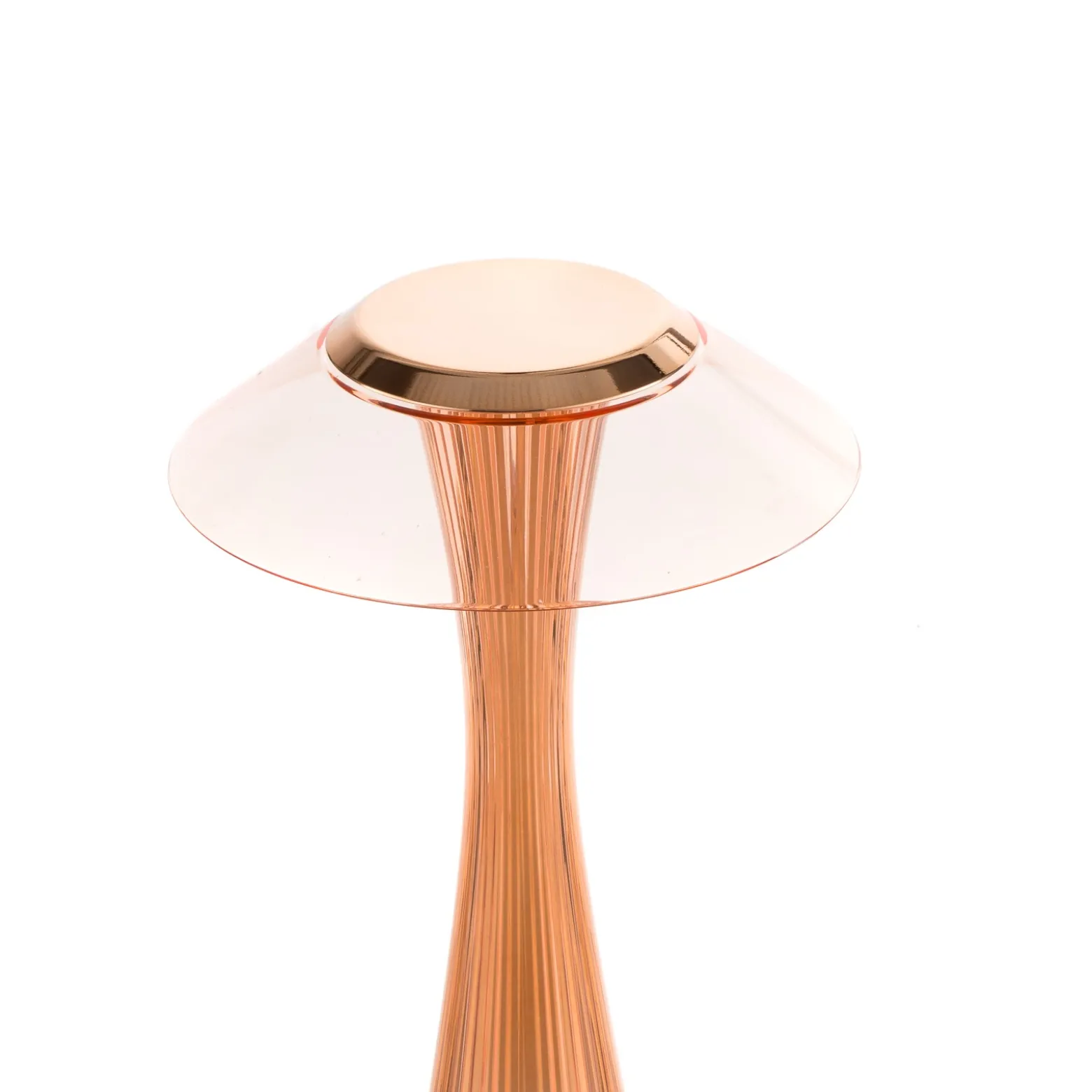 Kartell Space lámpara de mesa LED de diseño, cobre
