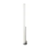 kdln Lámpara de pie LED Modelo T, acero inoxidable, altura 185 cm, atenuador