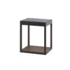 KLEWE Lámpara LED solar RADIA GROUND, antracita, 25 cm aluminio IP65
