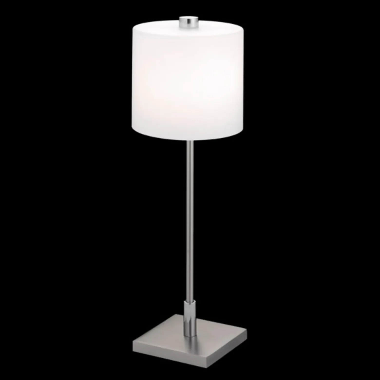 KNAPSTEIN lámpara de mesa LED MERCY níquel mate cr