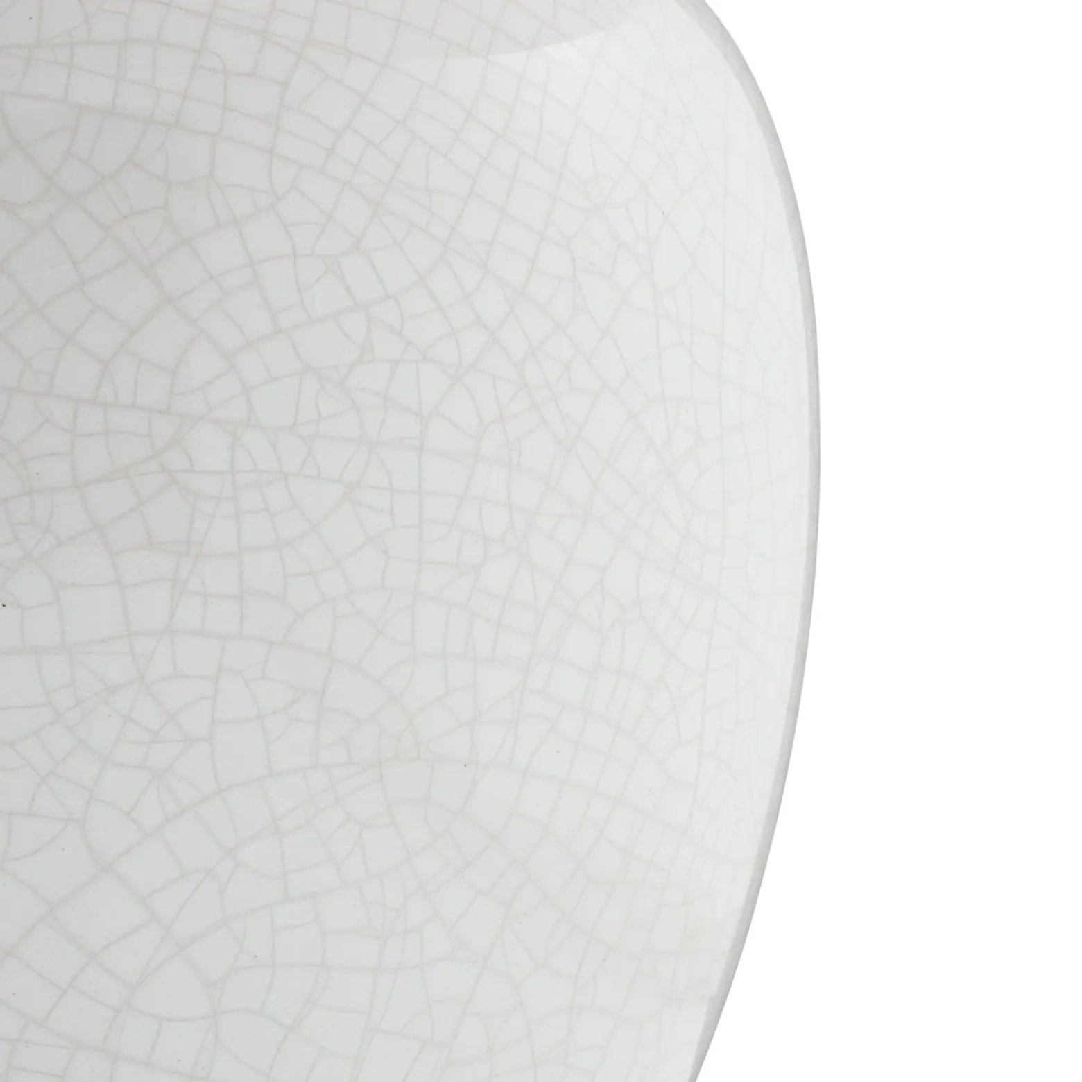 KOLARZ Giardino Craclee lámpara de mesa crema 30cm