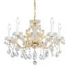 KOLARZ Maria Louise lámpara araña cristal 5 luces