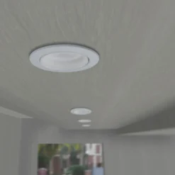 LED downlight Teresa 90, GU10, CCT, 6W, blanco
