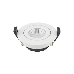 LED empotrable en el techo Diled, Ø 8,5 cm, 6 W, 3.000 K, blanco