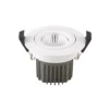 LED empotrable en el techo Diled, Ø 8,5 cm, 10 W, 3.000 K, blanco