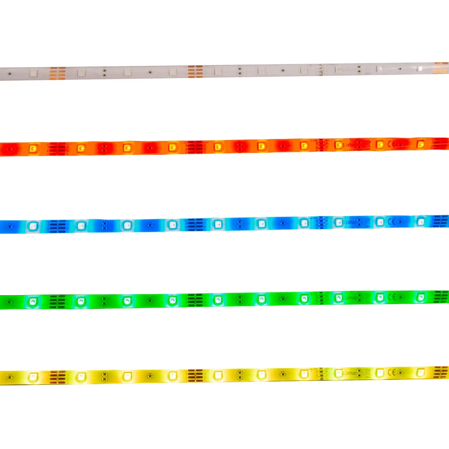 LED-RGB tira con control remoto longitud 5 m