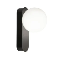 LEDS-C4 Aplique de pared LED Perlina, negro, acero