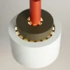 LEDS-C4 Keops 1 lámpara colgante, Ø 30 cm, colorido, aluminio