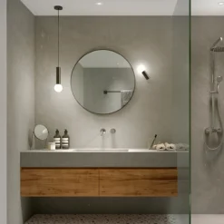 LEDS-C4 Mist aplique para baño 1 luz cromo