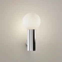 LEDS-C4 Mist aplique para baño 1 luz cromo