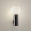 LEDS-C4 Mist aplique para baño 1 luz negro