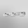LEDVANCE Aplique de pared LED Orbis Flame, 3 luces, cromo, IP44