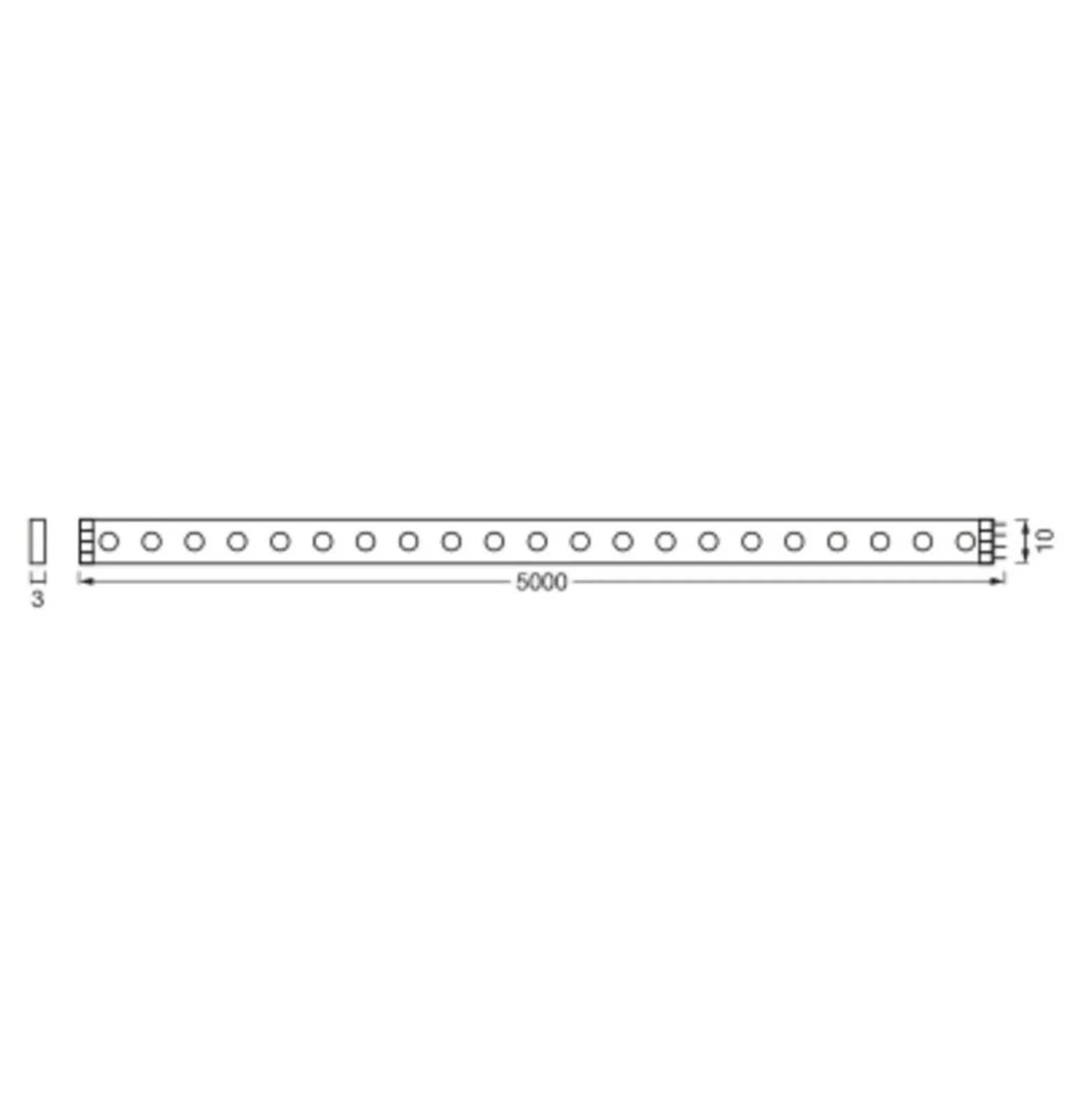 LEDVANCE Flex Audio Tira LED IP20 RGB, Sound, 5m