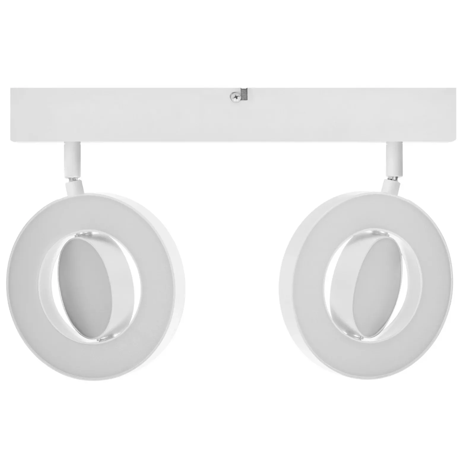 LEDVANCE LED downlight Saturn, CCT, 2 luces, largo, blanco