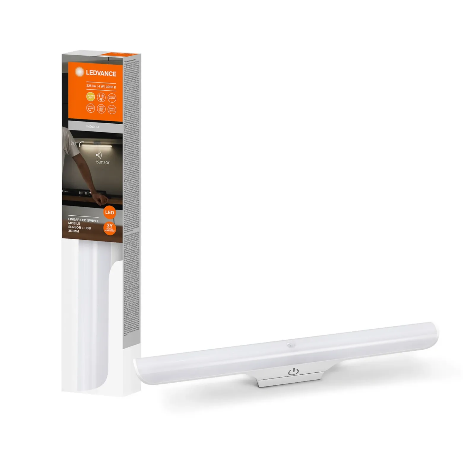 LEDVANCE Linear Swivel mueble 830 batería sensor