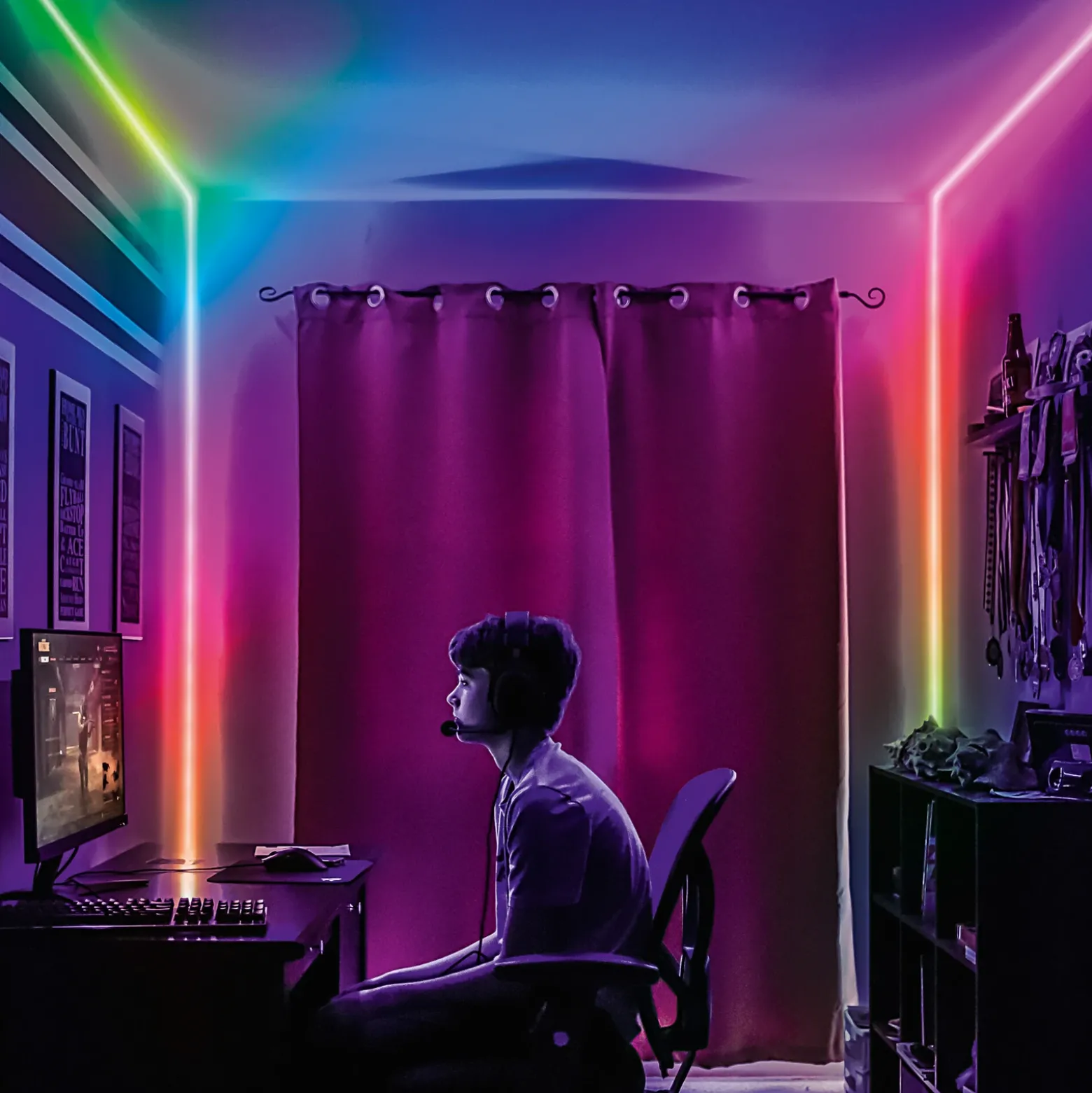 LEDVANCE Neon Flex tira LED RGB USB 2,1m