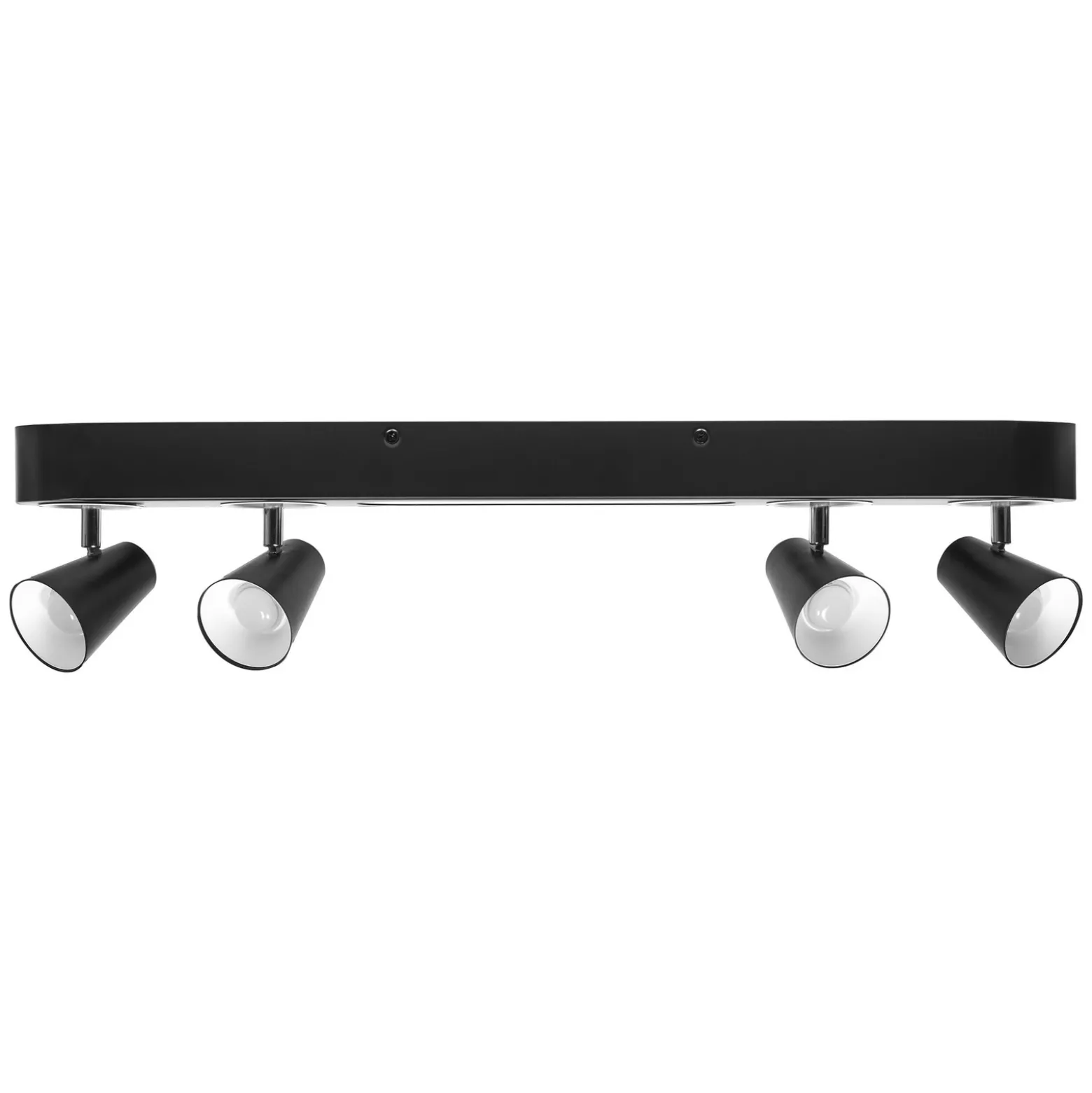 LEDVANCE Plafón LED Neptune, 4 focos, negro