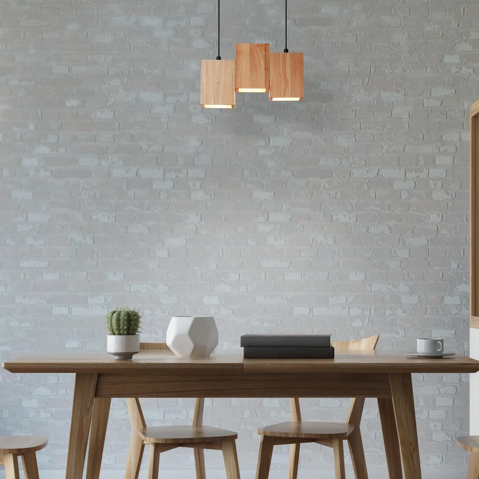 LEDVANCE SMART+ WiFi Decor Wood colgante LED