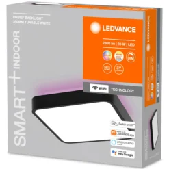 LEDVANCE SMART+ WiFi Orbis Backlight negro 35x35