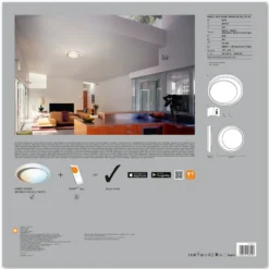 LEDVANCE SMART+ WiFi Orbis Moon CCT 48cm gris