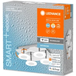 LEDVANCE SMART+ WiFi Orbis Wave IP44 30 x 30 cm