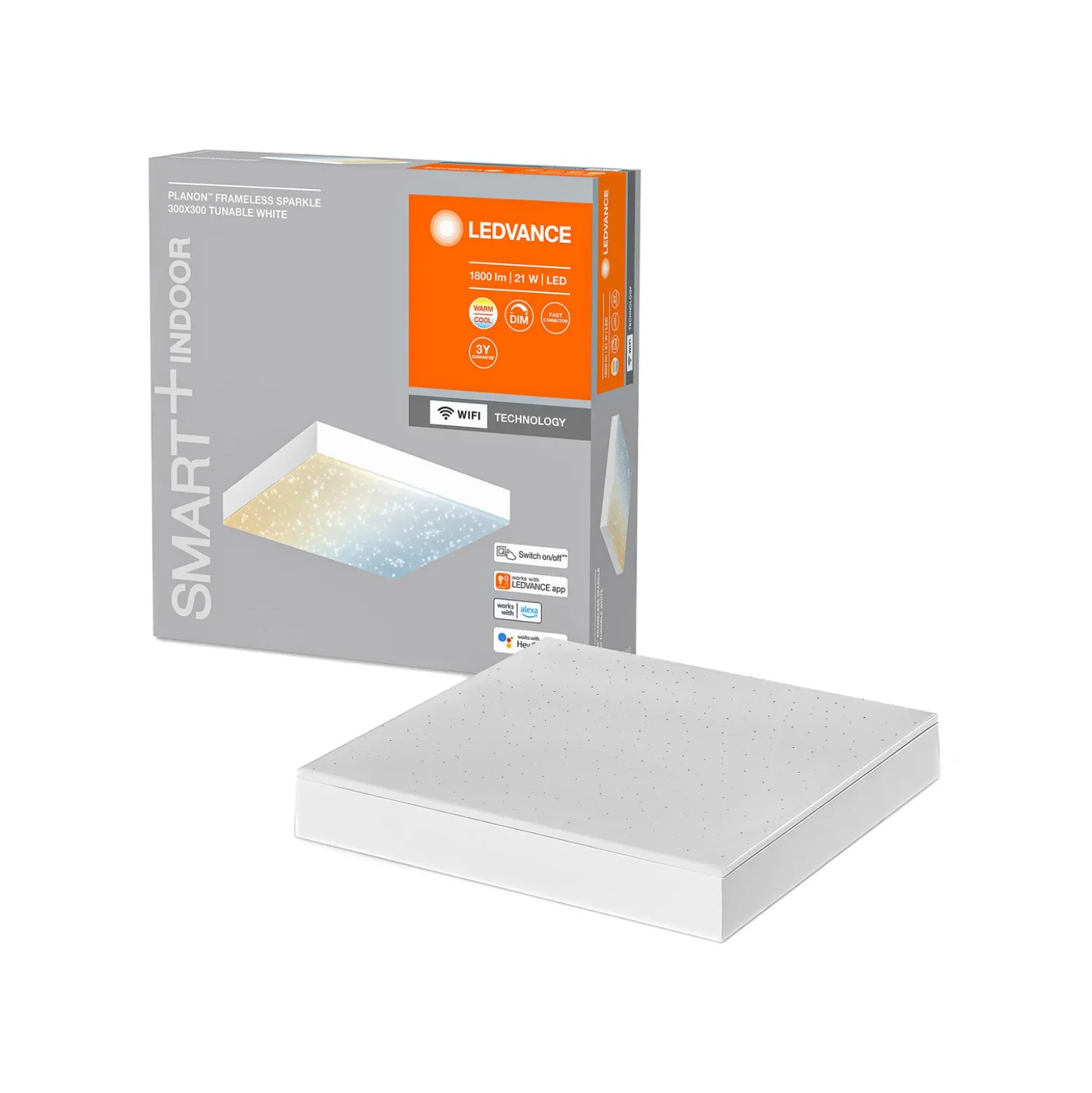 LEDVANCE SMART+ WiFi Planon FL Sparkle 30x30 cm