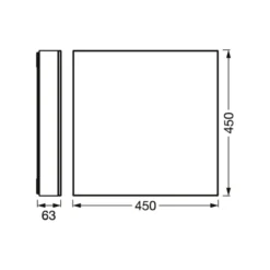 LEDVANCE SMART+ WiFi Planon FL Sparkle 45x45 cm