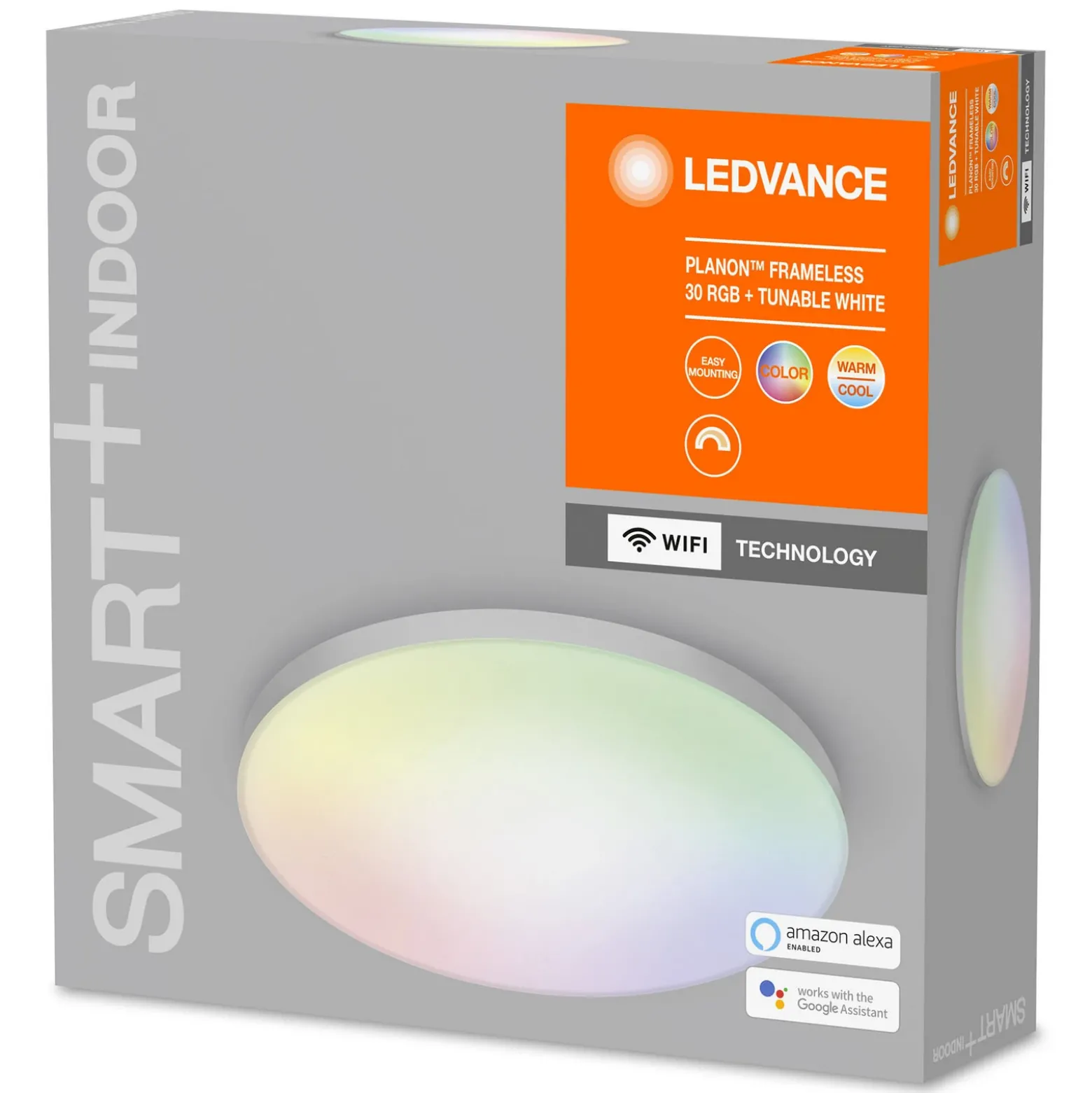 LEDVANCE SMART+ WiFi Planon panel LED RGBW Ø30cm