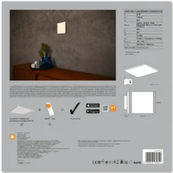 LEDVANCE SMART+ WiFi Planon panel LED RGBW 30x30cm