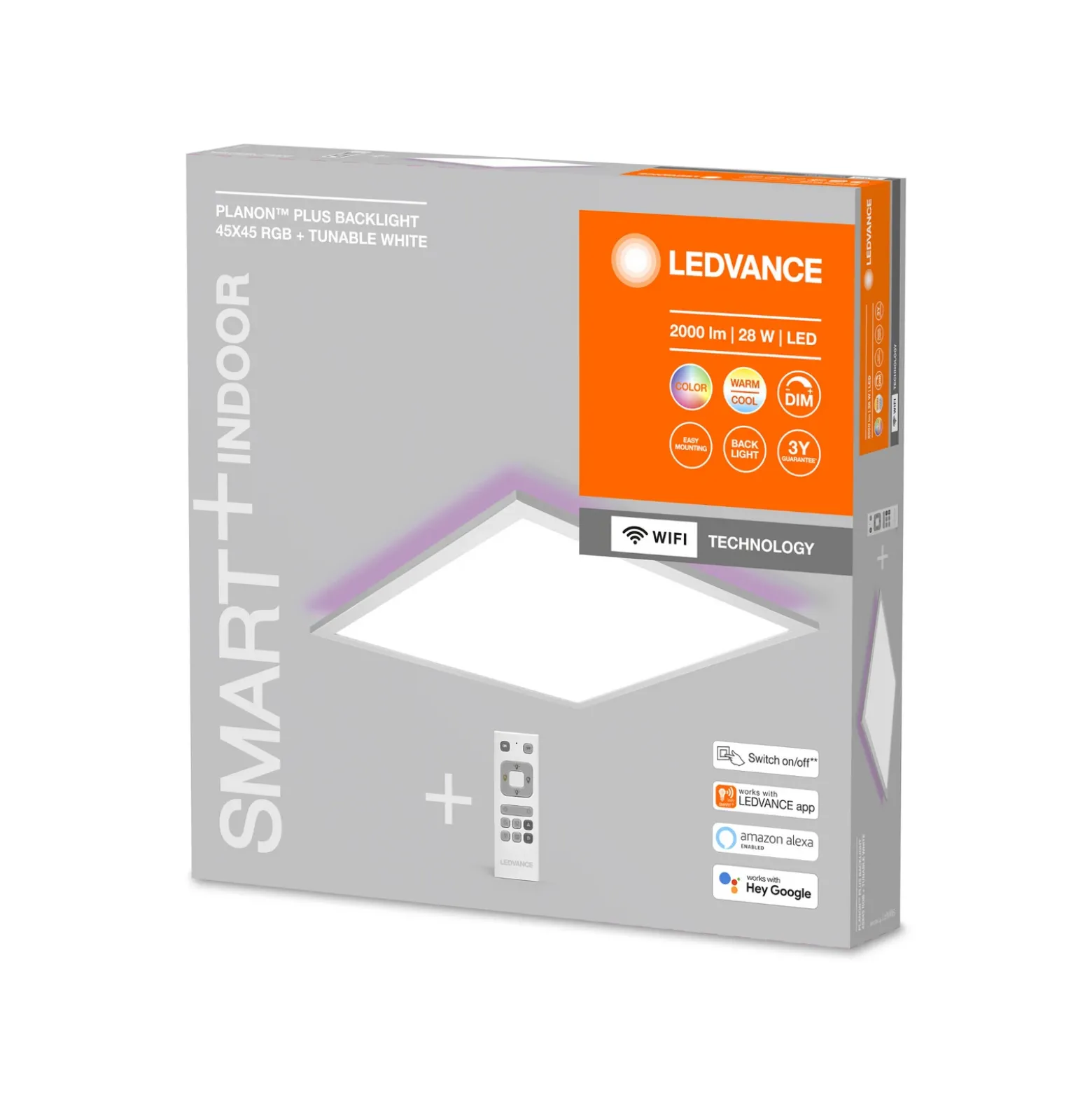 LEDVANCE SMART+ WiFi Planon Plus 45x45cm blanco