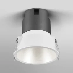 LEDVANCE Twist foco Ø9,3cm 840 blanco/plata