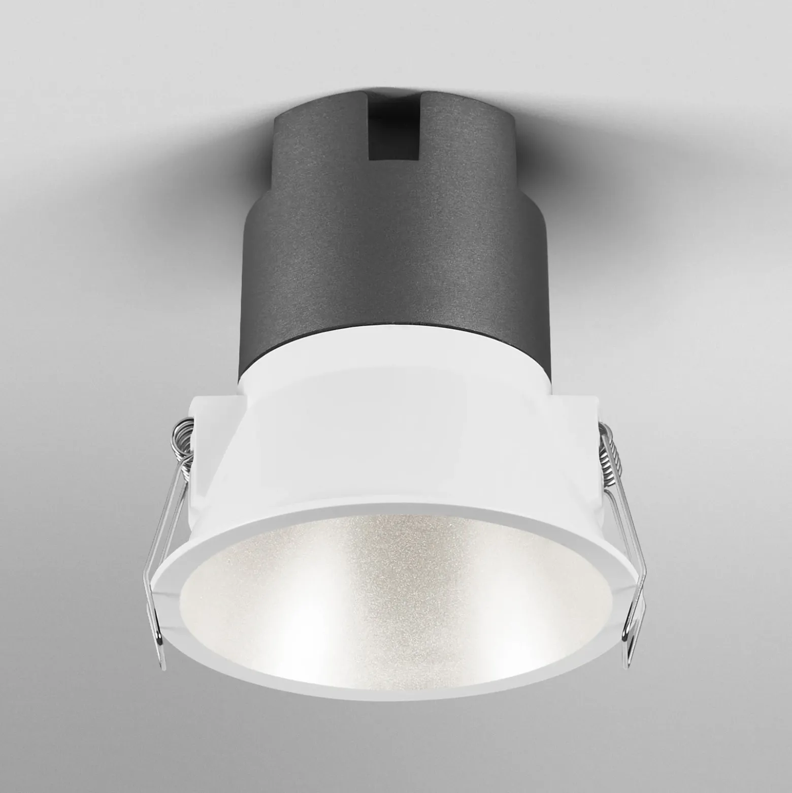 LEDVANCE Twist foco Ø9,3cm 840 blanco/plata