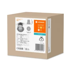 LEDVANCE Twist foco Ø9,3cm 830 blanco/plata