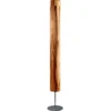 LeuchtNatur Arbor Nogal satinado acero inoxidable