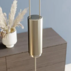 Lian Lámpara colgante LED con superficie oxidada