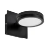 LIGHTME aplique LED Aqua down 1 luz negro
